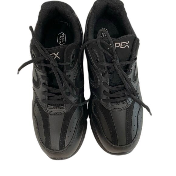 New Balance Apex Men’s X801 Size 8 X-Wide Black Lace Up Athletic Sneaker - Picture 1 of 12